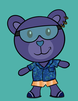 Best Polygon NFT Collection on Opensea - Jolly Teddy Party #9331