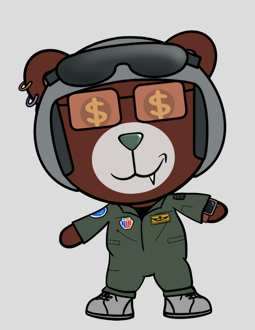 Best Polygon NFT Collection on Opensea - Jolly Teddy Party #9332