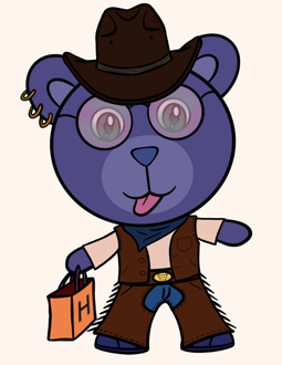 Best Polygon NFT Collection on Opensea - Jolly Teddy Party #9341