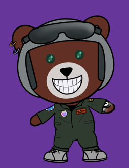 Best Polygon NFT Collection on Opensea - Jolly Teddy Party #9346