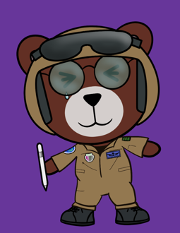 Best Polygon NFT Collection on Opensea - Jolly Teddy Party #9350