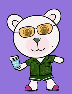 Best Polygon NFT Collection on Opensea - Jolly Teddy Party #9352