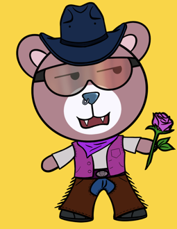 Best Polygon NFT Collection on Opensea - Jolly Teddy Party #9356