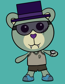 Best Polygon NFT Collection on Opensea - Jolly Teddy Party #9368