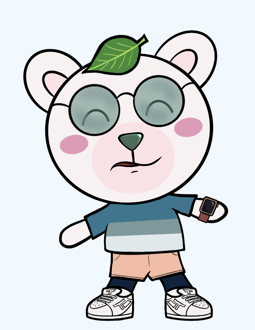 Best Polygon NFT Collection on Opensea - Jolly Teddy Party #9371