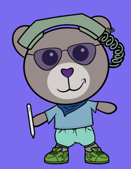 Best Polygon NFT Collection on Opensea - Jolly Teddy Party #938