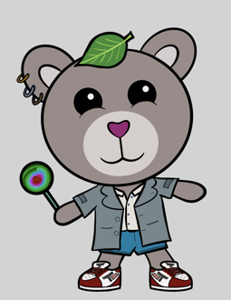 Best Polygon NFT Collection on Opensea - Jolly Teddy Party #9384