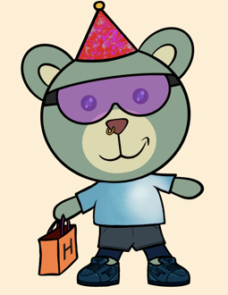 Best Polygon NFT Collection on Opensea - Jolly Teddy Party #9385