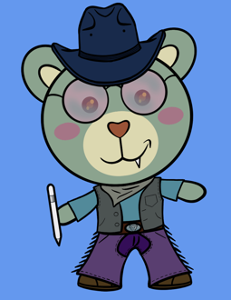 Best Polygon NFT Collection on Opensea - Jolly Teddy Party #9392