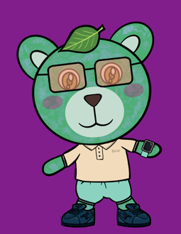 Best Polygon NFT Collection on Opensea - Jolly Teddy Party #9399