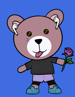 Best Polygon NFT Collection on Opensea - Jolly Teddy Party #9406