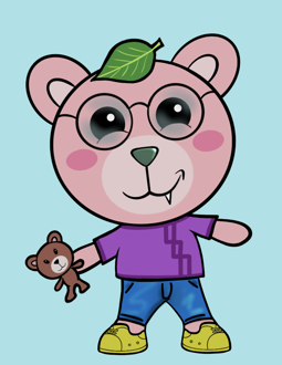 Best Polygon NFT Collection on Opensea - Jolly Teddy Party #9408