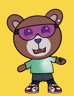Best Polygon NFT Collection on Opensea - Jolly Teddy Party #941