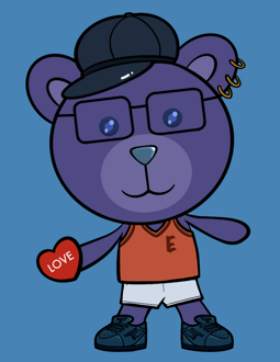 Best Polygon NFT Collection on Opensea - Jolly Teddy Party #9451