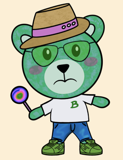 Best Polygon NFT Collection on Opensea - Jolly Teddy Party #9457