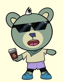 Best Polygon NFT Collection on Opensea - Jolly Teddy Party #9462