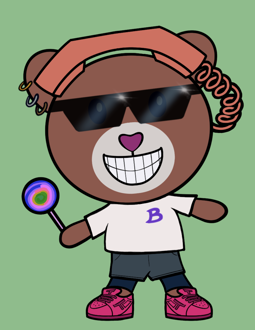Best Polygon NFT Collection on Opensea - Jolly Teddy Party #9465