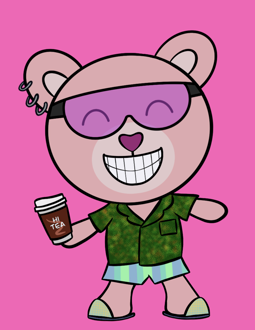 Best Polygon NFT Collection on Opensea - Jolly Teddy Party #9470