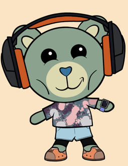 Best Polygon NFT Collection on Opensea - Jolly Teddy Party #9472