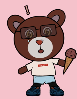 Best Polygon NFT Collection on Opensea - Jolly Teddy Party #9484
