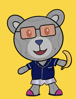 Best Polygon NFT Collection on Opensea - Jolly Teddy Party #9500