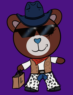 Best Polygon NFT Collection on Opensea - Jolly Teddy Party #9501