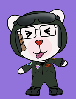 Best Polygon NFT Collection on Opensea - Jolly Teddy Party #9506
