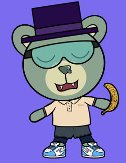 Best Polygon NFT Collection on Opensea - Jolly Teddy Party #9507