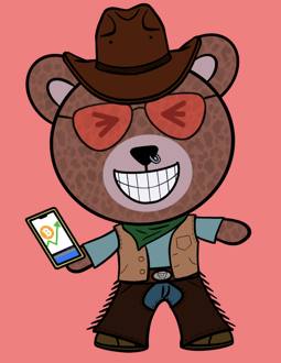 Best Polygon NFT Collection on Opensea - Jolly Teddy Party #9537