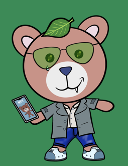 Best Polygon NFT Collection on Opensea - Jolly Teddy Party #9538