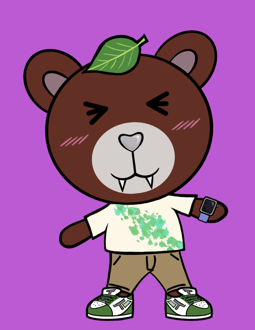 Best Polygon NFT Collection on Opensea - Jolly Teddy Party #954
