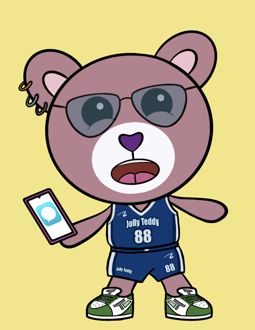 Best Polygon NFT Collection on Opensea - Jolly Teddy Party #9545