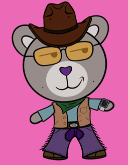 Best Polygon NFT Collection on Opensea - Jolly Teddy Party #9548