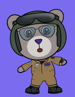Best Polygon NFT Collection on Opensea - Jolly Teddy Party #9602