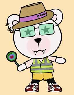 Best Polygon NFT Collection on Opensea - Jolly Teddy Party #9605