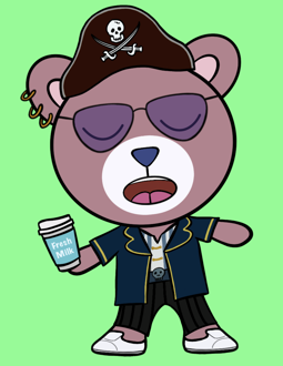 Best Polygon NFT Collection on Opensea - Jolly Teddy Party #9609