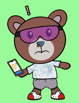 Best Polygon NFT Collection on Opensea - Jolly Teddy Party #9615