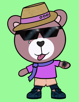 Best Polygon NFT Collection on Opensea - Jolly Teddy Party #9626