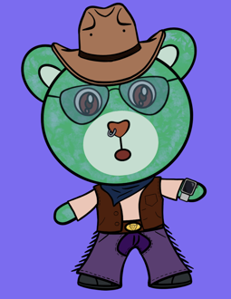 Best Polygon NFT Collection on Opensea - Jolly Teddy Party #9638