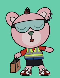 Best Polygon NFT Collection on Opensea - Jolly Teddy Party #9647