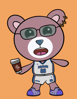 Best Polygon NFT Collection on Opensea - Jolly Teddy Party #9657