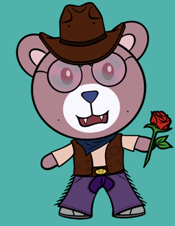 Best Polygon NFT Collection on Opensea - Jolly Teddy Party #9667