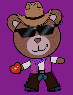 Best Polygon NFT Collection on Opensea - Jolly Teddy Party #9670