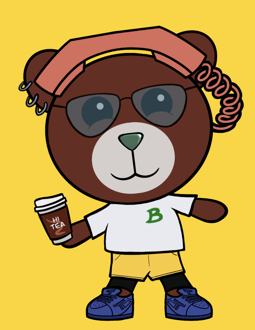 Best Polygon NFT Collection on Opensea - Jolly Teddy Party #9672