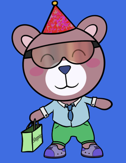 Best Polygon NFT Collection on Opensea - Jolly Teddy Party #9678