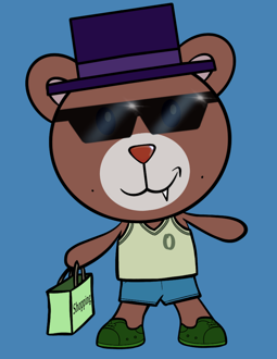 Best Polygon NFT Collection on Opensea - Jolly Teddy Party #9679