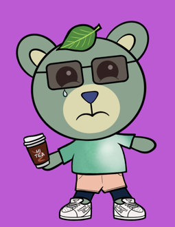 Best Polygon NFT Collection on Opensea - Jolly Teddy Party #9680