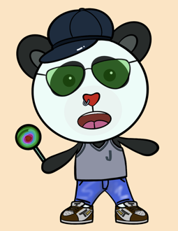 Best Polygon NFT Collection on Opensea - Jolly Teddy Party #9687