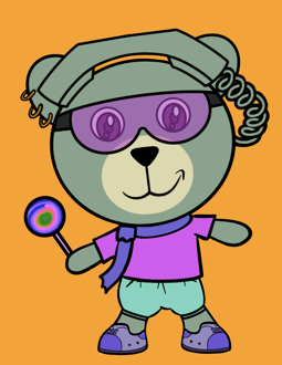 Best Polygon NFT Collection on Opensea - Jolly Teddy Party #9688