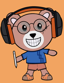 Best Polygon NFT Collection on Opensea - Jolly Teddy Party #9694